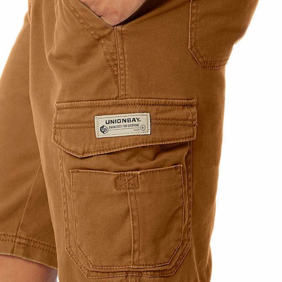 Unionbay Mens Flex Waist Cargo Shorts NWT - Picture 3 of 4
